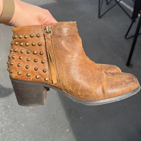 Studded Booties - Picture 1 of 2